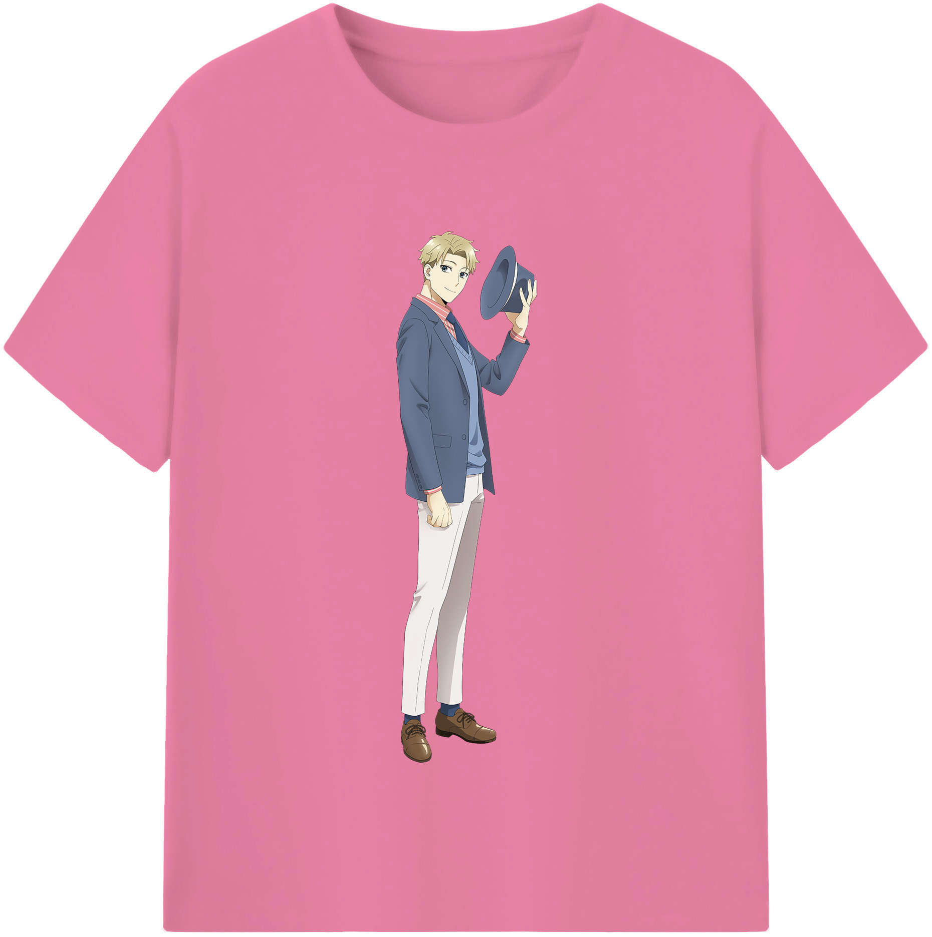 （画像用） SPY×FAMILY间谍家家酒 綿100％半袖Tシャツ（フロントプリント）
